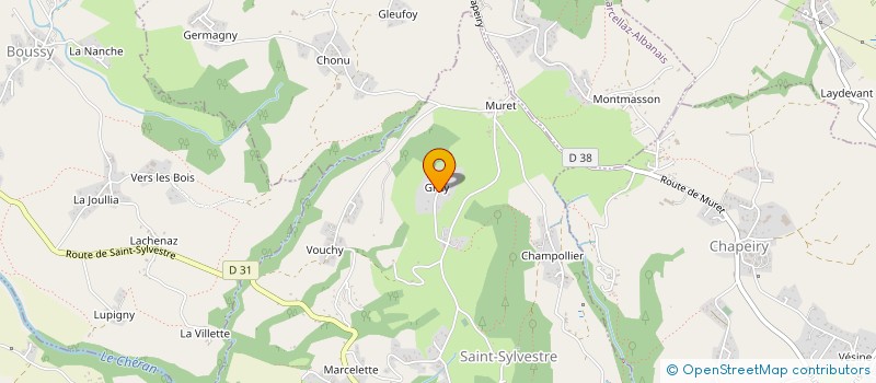 localisation de l'entreprise MADAME SIMONE DALEX  SAINT-SYLVESTRE