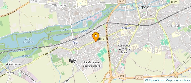 localisation de l'entreprise MADAME SIMONE DEDUIT  EGLY