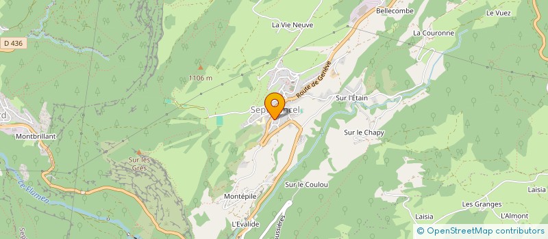 localisation de l'entreprise MADAME SIMONE DELACROIX  LAMOURA