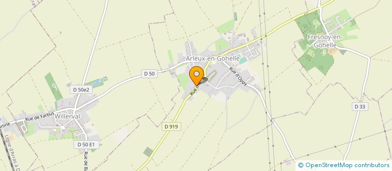 localisation de l'entreprise MADAME SIMONE DELAHAYE  BAILLEUL-SIR-BERTHOULT