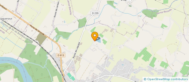 localisation de l'entreprise MADAME SIMONE DELPECH  SAINTE-BAZEILLE