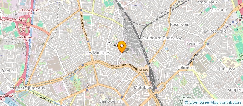 localisation de l'entreprise MADAME SIMONE DESLARZES à TOULOUSE