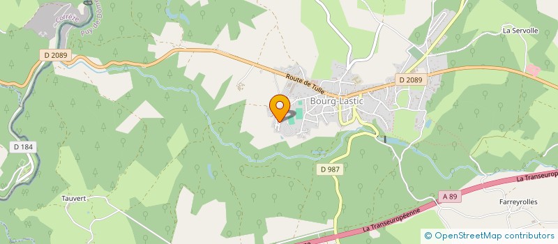 localisation de l'entreprise MADAME SIMONE DONNAT  BOURG-LASTIC