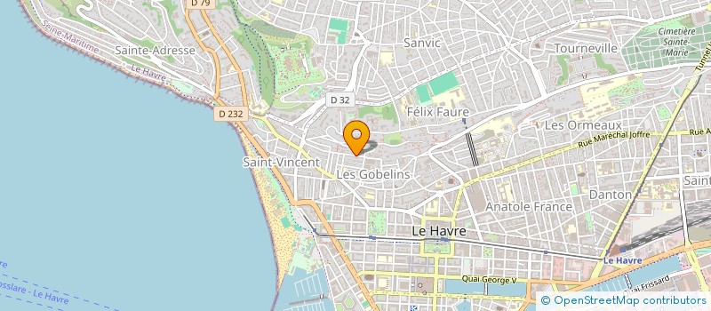 localisation de l'entreprise MADAME SIMONE DRELON à LE HAVRE