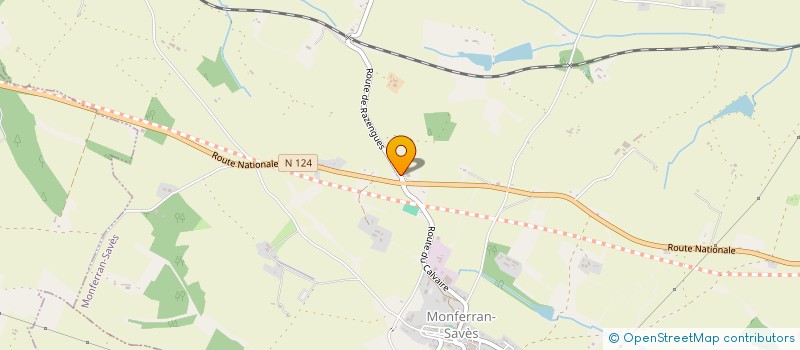 localisation de l'entreprise MADAME SIMONE DUBOIS  MONFERRAN-SAVES