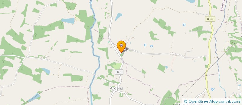 localisation de l'entreprise MADAME SIMONE DUBON  ROZES