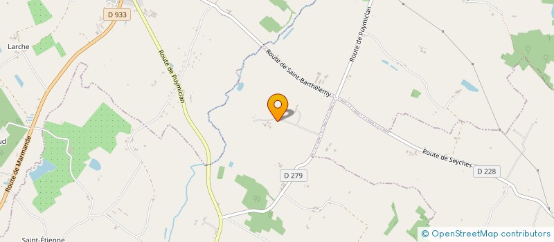 localisation de l'entreprise MADAME SIMONE DUCHAMP  PUYMICLAN