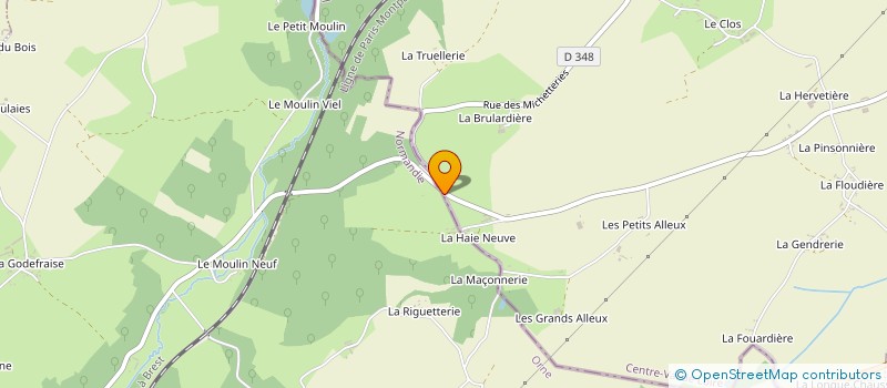 localisation de l'entreprise MADAME SIMONE DUPIRE à BRETONCELLES