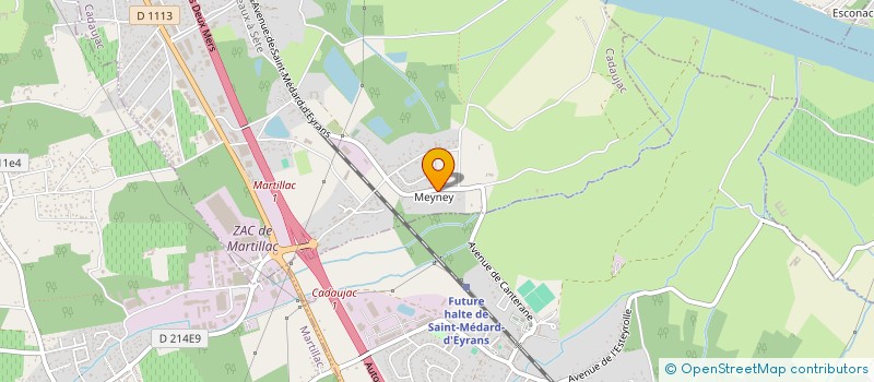 localisation de l'entreprise MADAME SIMONE DUPOUY  CADAUJAC