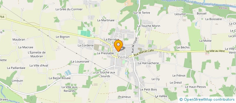 localisation de l'entreprise MADAME SIMONE ECHELARD à PEILLAC