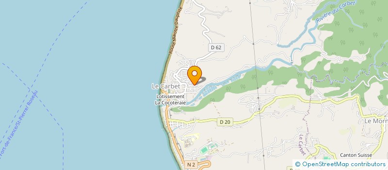 localisation de l'entreprise MADAME SIMONE ELIZABETH-MARIE-FRANCOISE  LE CARBET