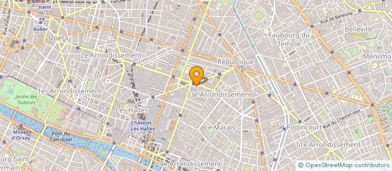 localisation de l'entreprise MADAME SIMONE ESTEVE à PARIS