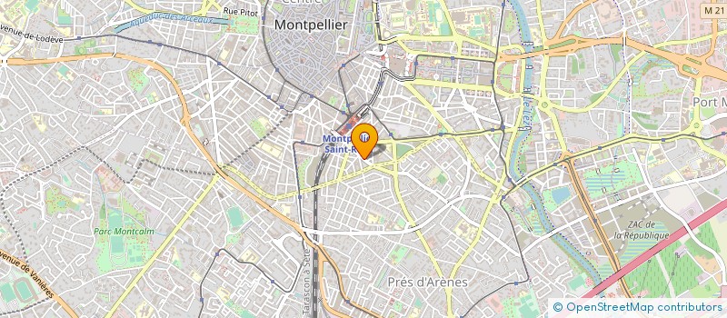 localisation de l'entreprise MADAME SIMONE FARENG à MONTPELLIER