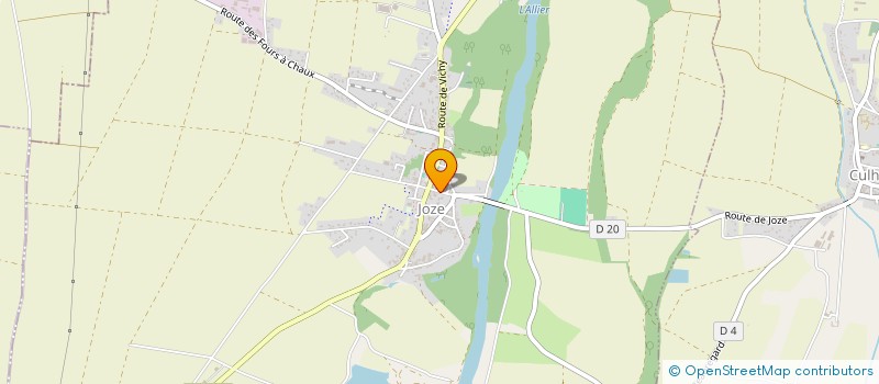 localisation de l'entreprise MADAME SIMONE FAURE  JOZE