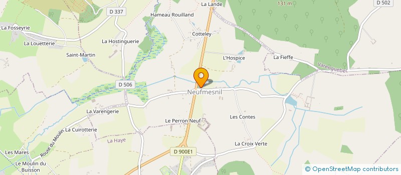 localisation de l'entreprise MADAME SIMONE FAUVEL à MONTSENELLE