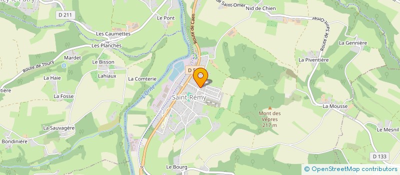 localisation de l'entreprise MADAME SIMONE FERNETTE à SAINT-REMY