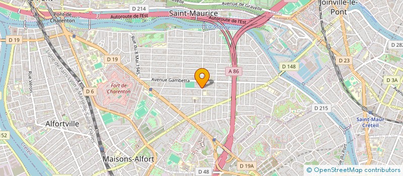 localisation de l'entreprise MADAME SIMONE FILLIOL à MAISONS-ALFORT
