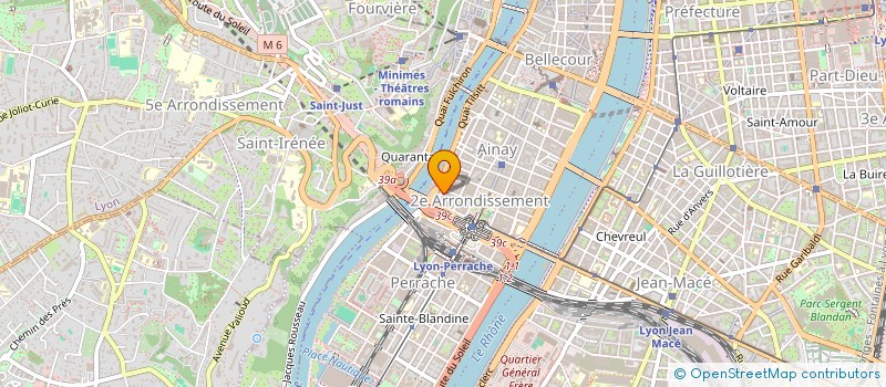 localisation de l'entreprise MADAME SIMONE FONTVIELLE  LYON