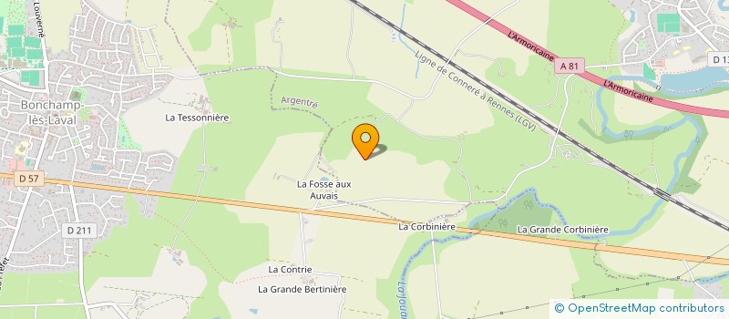 localisation de l'entreprise MADAME SIMONE FORGIN  ARGENTRE