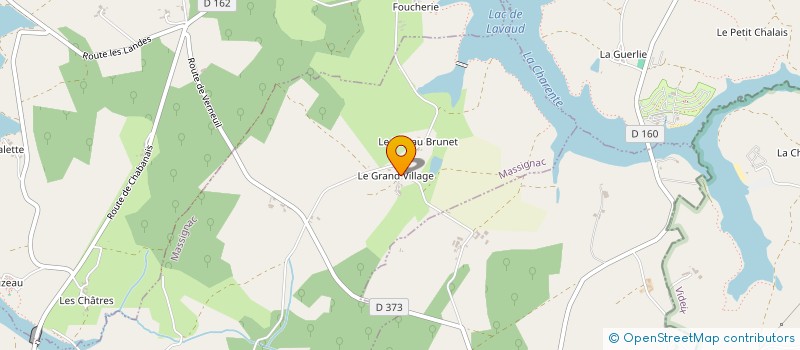 localisation de l'entreprise MADAME SIMONE FOURGEAUD à MASSIGNAC
