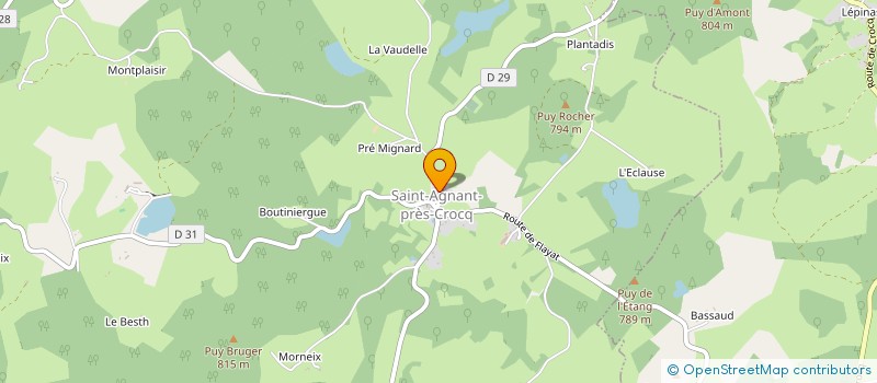 localisation de l'entreprise MADAME SIMONE FOURNERON à LA MAZIERE AUX BONSHOMMES
