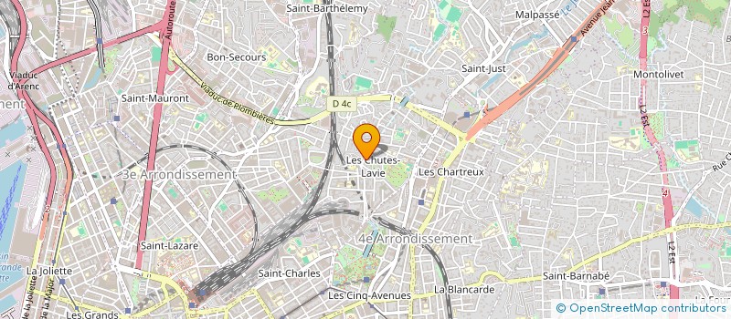 localisation de l'entreprise MADAME SIMONE FRATINI à MARSEILLE