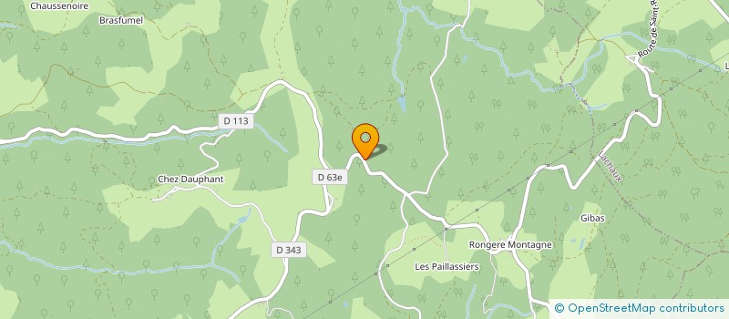 localisation de l'entreprise MADAME SIMONE GAGNOLET  CHATELDON