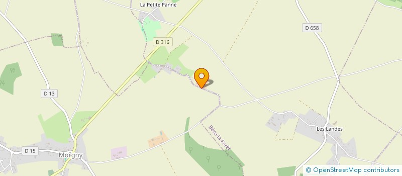 localisation de l'entreprise MADAME SIMONE GAREL  BEZU LA FORET