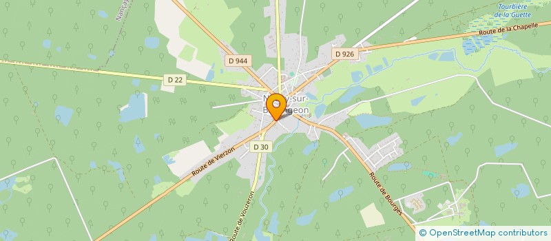 localisation de l'entreprise MADAME SIMONE GAUCHER à NEUVY-SUR-BARANGEON
