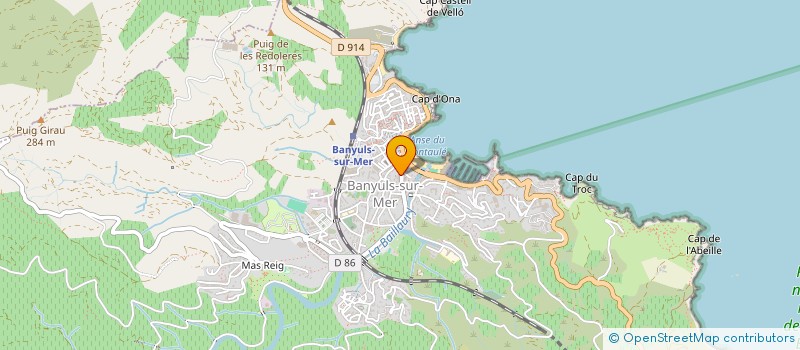 localisation de l'entreprise MADAME SIMONE GAVALDA à BANYULS-SUR-MER