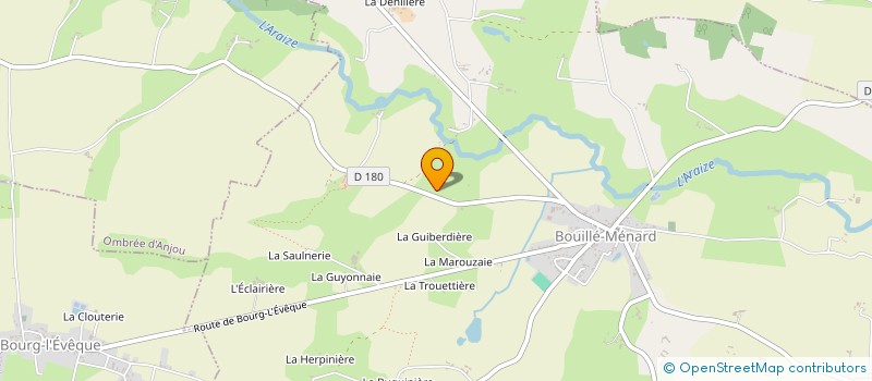 localisation de l'entreprise MADAME SIMONE GAZON à BOUILLE-MENARD