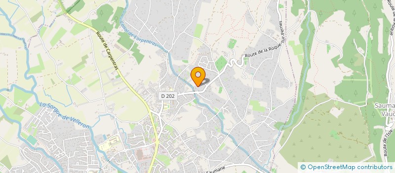 localisation de l'entreprise MADAME SIMONE GERLIER  L'ISLE-SUR-LA-SORGUE