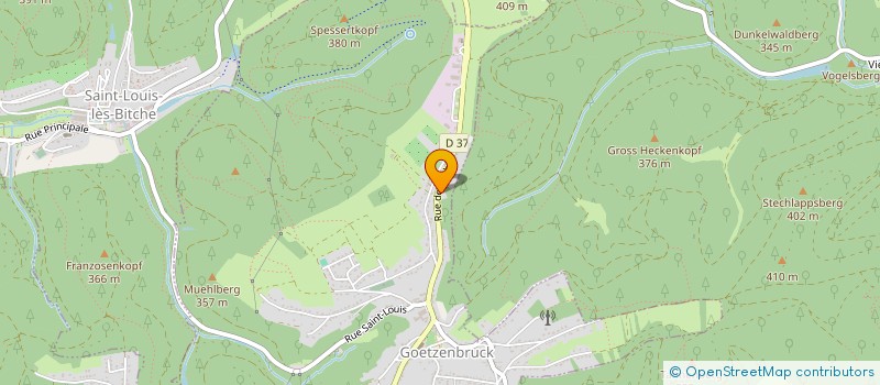 localisation de l'entreprise MADAME SIMONE GEYER  GOETZENBRUCK