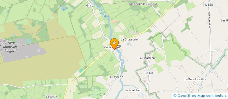 localisation de l'entreprise MADAME SIMONE GIARD à MUNEVILLE-LE-BINGARD