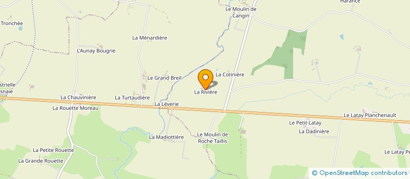 localisation de l'entreprise MADAME SIMONE GICQUEAU à PREE-D'ANJOU
