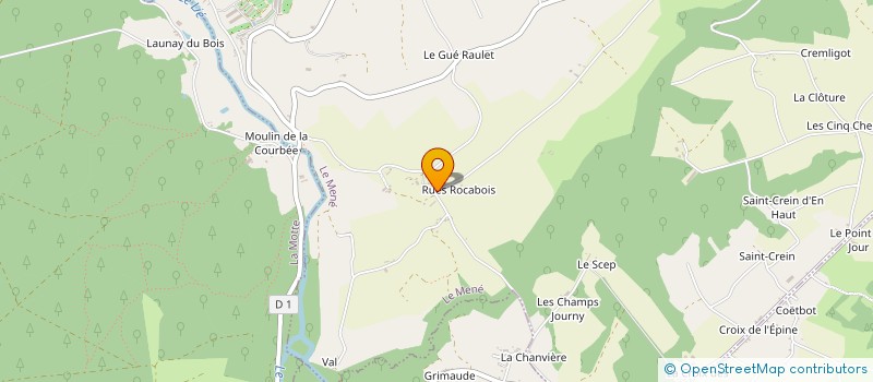 localisation de l'entreprise MADAME SIMONE GIFFRAIN à LE MENE