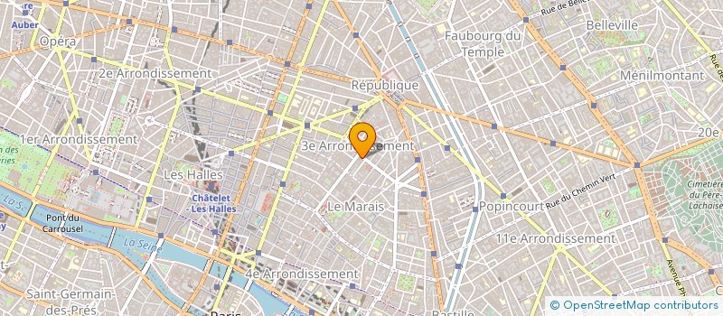 localisation de l'entreprise MADAME SIMONE GIMET MAURICE à PARIS