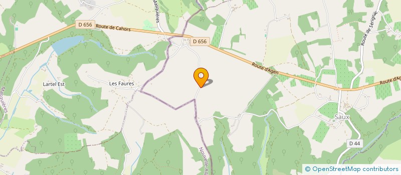 localisation de l'entreprise MADAME SIMONE GOUAULT  PORTE-DU-QUERCY