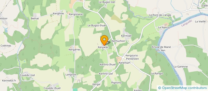 localisation de l'entreprise MADAME SIMONE GUEGANNO à INZINZAC-LOCHRIST