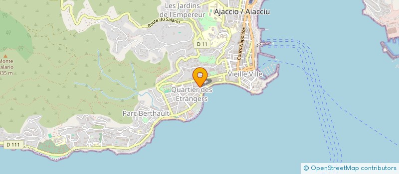 localisation de l'entreprise MADAME SIMONE HANNOTEAUX à AJACCIO