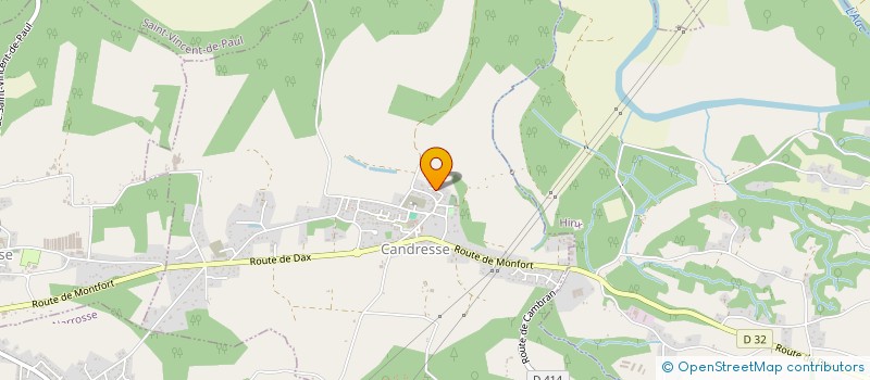 localisation de l'entreprise MADAME SIMONE HOURQUEBIE  CANDRESSE