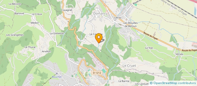 localisation de l'entreprise MADAME SIMONE HUGLIN à DOMANCY