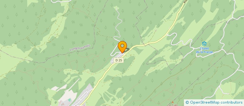 localisation de l'entreprise MADAME SIMONE HUGON  LAMOURA