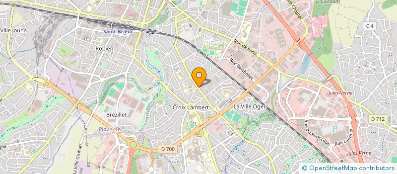 localisation de l'entreprise MADAME SIMONE JAGOT à SAINT-BRIEUC