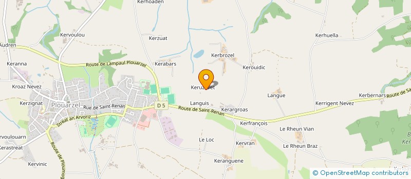 localisation de l'entreprise MADAME SIMONE JAOUEN à PLOUARZEL