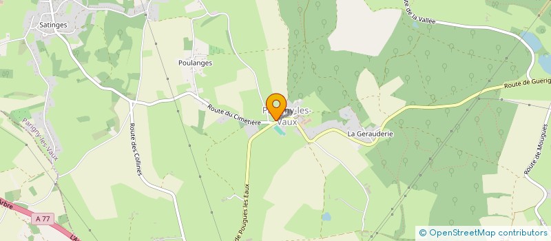 localisation de l'entreprise MADAME SIMONE JOUNET à PARIGNY LES VAUX