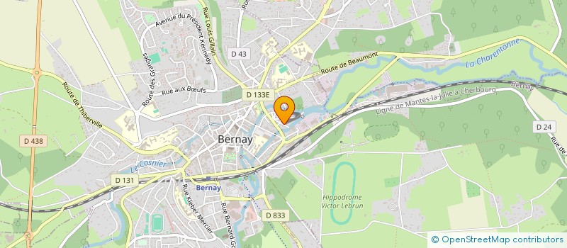 localisation de l'entreprise MADAME SIMONE LABADY  BERNAY