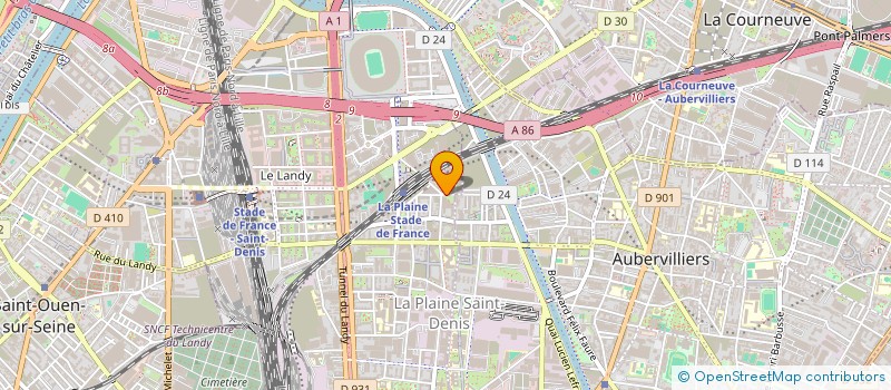 localisation de l'entreprise MADAME SIMONE LAGRAND à SAINT-DENIS