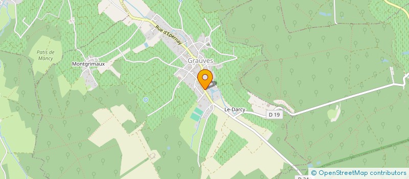 localisation de l'entreprise MADAME SIMONE LAINEZ  LE MESNIL-SUR-OGER