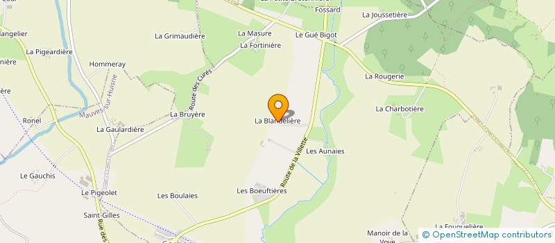 localisation de l'entreprise MADAME SIMONE LALANDE à CORBON